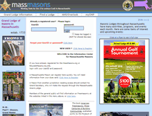 Tablet Screenshot of massmasons.org